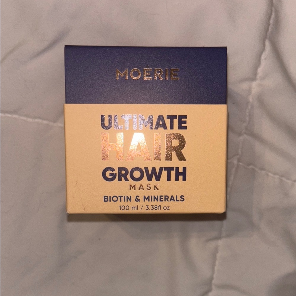 Ultimate Hair Growth Mask - Gold and Blue